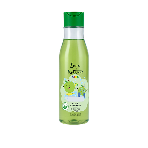 Love Nature Kids Hair & Body Wash Cheerful Apple