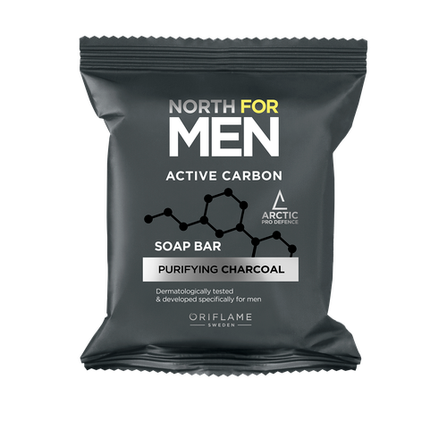 North for Men Active Carbon Soap Bar