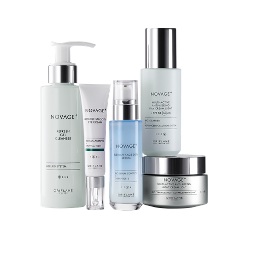 Novage+ Blemish + Age Defy Routine Light
